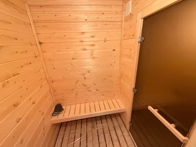 Каркасная Баня 6х2.5 три отделения с помывочной